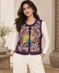 Mauve Embroidered Jacket