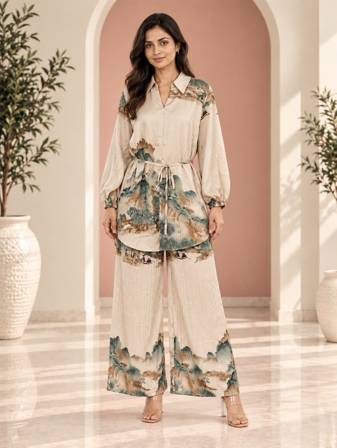Light Gold Co-ord Set